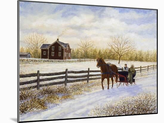 Winter's Day-Kevin Dodds-Mounted Giclee Print