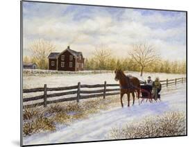 Winter's Day-Kevin Dodds-Mounted Giclee Print