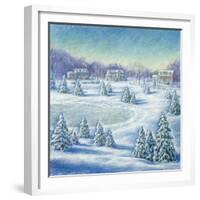 Winter's Day-Edgar Jerins-Framed Giclee Print