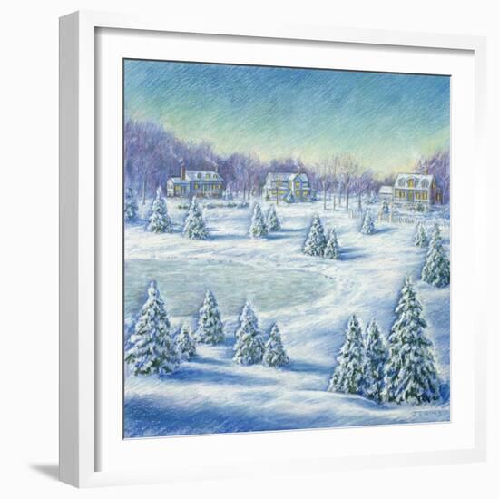 Winter's Day-Edgar Jerins-Framed Giclee Print