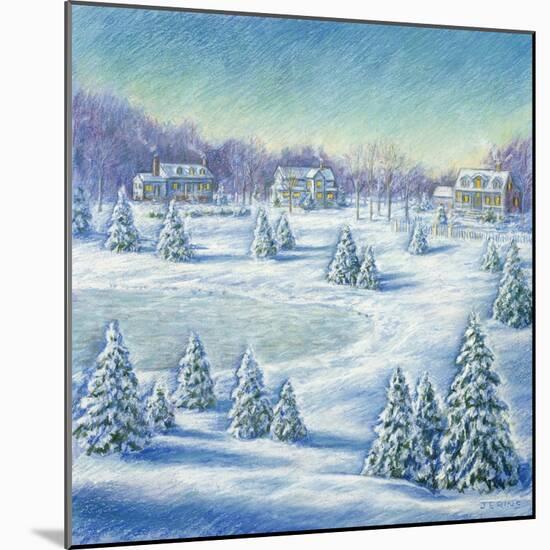 Winter's Day-Edgar Jerins-Mounted Giclee Print