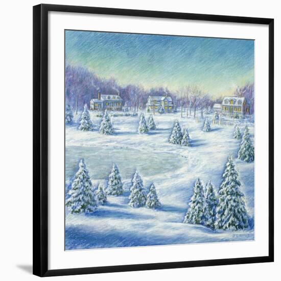 Winter's Day-Edgar Jerins-Framed Giclee Print