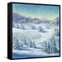 Winter's Day-Edgar Jerins-Framed Stretched Canvas