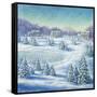 Winter's Day-Edgar Jerins-Framed Stretched Canvas