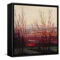 Winter's Light, 2012-Helen White-Framed Stretched Canvas