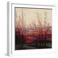 Winter's Light, 2012-Helen White-Framed Giclee Print