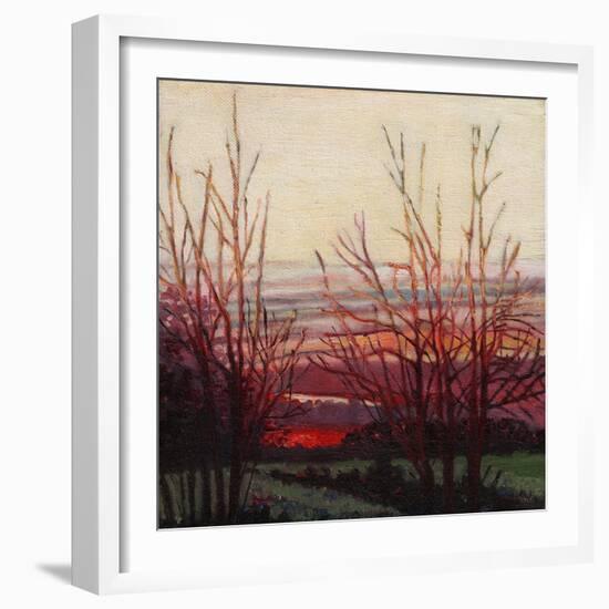 Winter's Light, 2012-Helen White-Framed Giclee Print