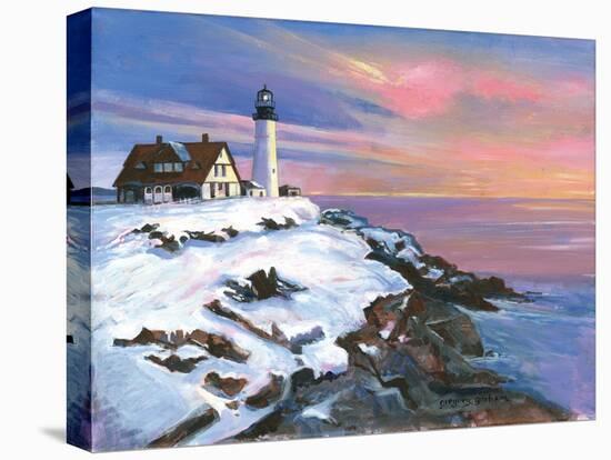 Winter's Light-Gregory Gorham-Stretched Canvas