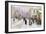 Winter's Mantle - Horse Guards', Whitehall, C.1890-John Sutton-Framed Giclee Print