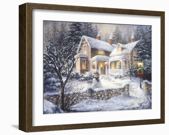 Winter's Welcome-Nicky Boehme-Framed Giclee Print