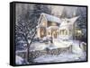 Winter's Welcome-Nicky Boehme-Framed Stretched Canvas