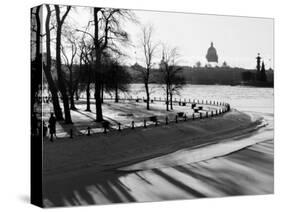 Winter, Saint Petersburg, Russia-Nadia Isakova-Stretched Canvas
