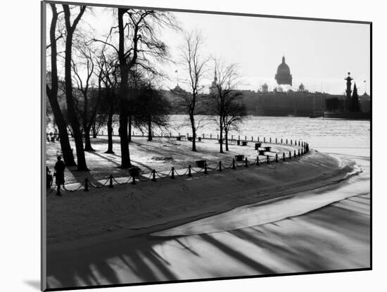 Winter, Saint Petersburg, Russia-Nadia Isakova-Mounted Photographic Print