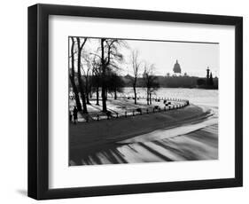 Winter, Saint Petersburg, Russia-Nadia Isakova-Framed Photographic Print