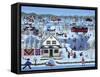 Winter Sampler-Sheila Lee-Framed Stretched Canvas