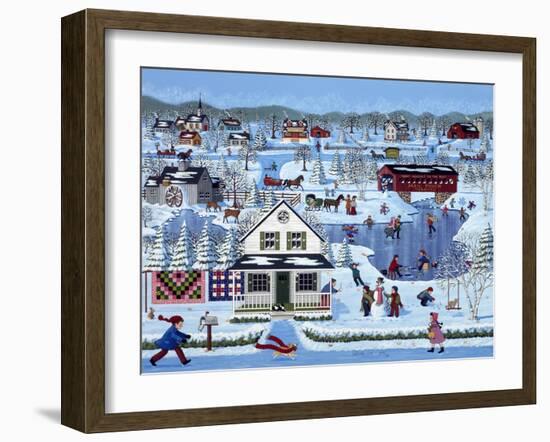 Winter Sampler-Sheila Lee-Framed Giclee Print