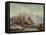 Winter Scene, 19Th Century-Andreas Schelfhout-Framed Stretched Canvas