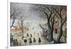 Winter Scene, c.1610-Hendrik Avercamp-Framed Giclee Print