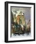 Winter Scene in Amsterdam-Willem Koekkoek-Framed Giclee Print