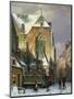 Winter Scene in Amsterdam-Willem Koekkoek-Mounted Giclee Print