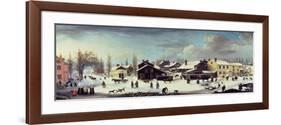 Winter Scene in Brooklyn, C.1817-Louisa Ann Coleman-Framed Giclee Print