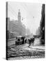 Winter Scene in Great Western Road, 1955-null-Stretched Canvas