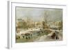 Winter Scene in Holland-Jan Brueghel the Elder-Framed Giclee Print