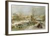 Winter Scene in Holland-Jan Brueghel the Elder-Framed Giclee Print