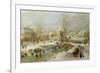 Winter Scene in Holland-Jan Brueghel the Elder-Framed Giclee Print