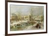 Winter Scene in Holland-Jan Brueghel the Elder-Framed Giclee Print