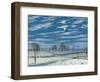 Winter Scene in Moonlight, 1869-Henry Farrer-Framed Giclee Print