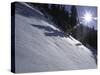 Winter Scene on Arapahoe Peak, Colorado-Michael Brown-Stretched Canvas