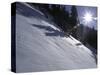 Winter Scene on Arapahoe Peak, Colorado-Michael Brown-Stretched Canvas