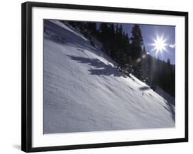 Winter Scene on Arapahoe Peak, Colorado-Michael Brown-Framed Photographic Print