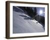 Winter Scene on Arapahoe Peak, Colorado-Michael Brown-Framed Photographic Print