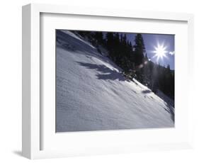 Winter Scene on Arapahoe Peak, Colorado-Michael Brown-Framed Photographic Print