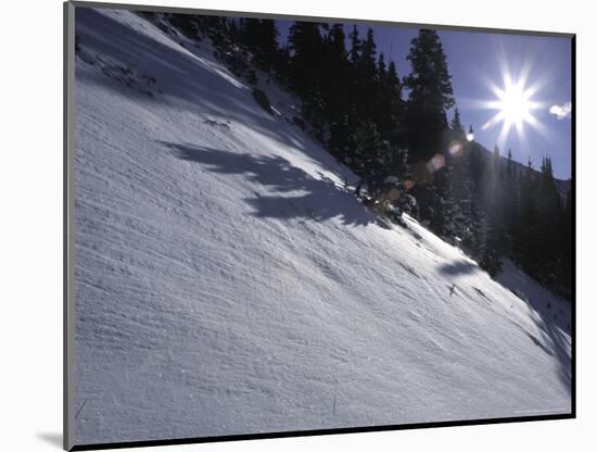 Winter Scene on Arapahoe Peak, Colorado-Michael Brown-Mounted Photographic Print