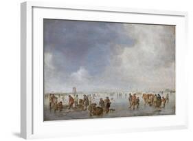 Winter Scene on the Ice-Jan Van Goyen-Framed Giclee Print