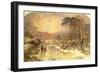 Winter Scene on the Thames, 1846-Charles Branwhite-Framed Giclee Print