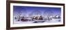 Winter Scene Sleigh-Dan Craig-Framed Giclee Print