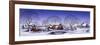 Winter Scene Sleigh-Dan Craig-Framed Giclee Print