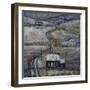 Winter Scene with Chapel detail-Ruth Addinall-Framed Giclee Print