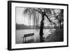 Winter Scene with Goose and Lake-Sharon Wish-Framed Photographic Print