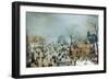 Winter Scene with Ice Skaters, C1608-Hendrick Avercamp-Framed Giclee Print