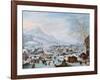 Winter Scene with Skaters-Jan Griffier-Framed Giclee Print