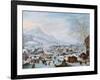 Winter Scene with Skaters-Jan Griffier-Framed Giclee Print