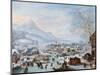 Winter Scene with Skaters-Jan Griffier-Mounted Giclee Print