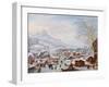 Winter Scene with Skaters-Jan The Elder Griffier-Framed Giclee Print