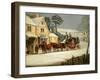 Winter Scene with the Royal Mail Halted at an Inn-Samuel Henry Alken-Framed Giclee Print