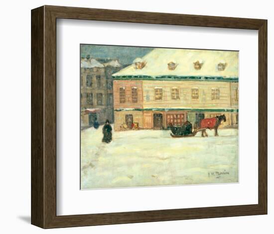 Winter Scene-James Wilson Morrice-Framed Premium Giclee Print